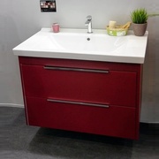Тумба для раковины Dreja Modena 81020 Красный глянец