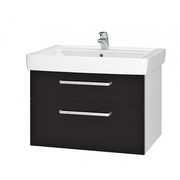 Тумба для раковины Dreja Q max S 55 черный глянец