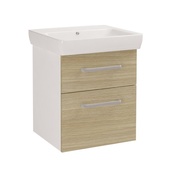 Тумба для раковины Dreja Q max 70 дуб Q-70