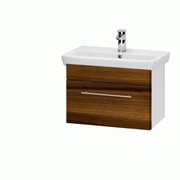 Тумба для раковины Dreja Solo 55 ручка А орех Мини-55