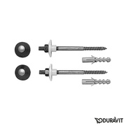 Крепёжный комплект Duravit 0065001000 для подвесных унитазов и биде, хром