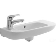 Раковина Duravit D-code стандарт, отверстие под смеситель слева