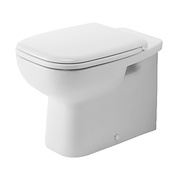 Унитаз напольный Duravit D-code 21150900002 под встроенный бачок, вертикальный смыв, цвет белый