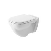 Унитаз подвесной Duravit D-code с полочкой, с горизонтальным смывом, цвет белый