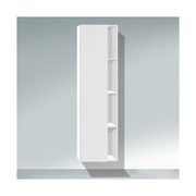Шкаф-пенал Duravit D-code 50x24x180 см белый, правый