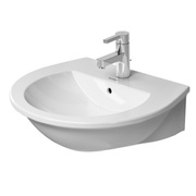 Раковина Duravit Darling new 1 отверстие, цвет белый антибактериальное покрытие