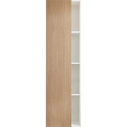 Шкаф-пенал Duravit DuraStyle DS1249R5118 50x36x180 см правый белый/коричневая сосна