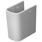 Полупьедестал для раковины Duravit DuraStyle белый