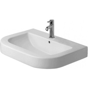 Раковина Duravit Happy D 65 см 1 отверстие под смеситель, цвет белый