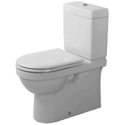 Унитаз напольный Duravit Happy D Комплект белый + бачок + сиденье SoftClose