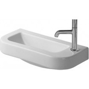 Раковина Duravit Happy D 50 см с покрытием, отверстие под смеситель справа