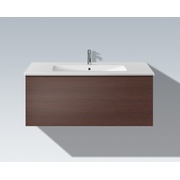 Тумба для раковины Duravit L-Cube 100 см 1 ящик коричневая сосна