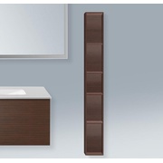 Шкаф-пенал Duravit L-Cube LC120606969 18x18x140 см открытый brushed walnut69