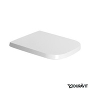 Крышка-сиденье Duravit P3 Comforts для подвесного унитаза, с плавным опусканием, петли нержавеющая сталь, белое