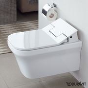 Унитаз подвесной Duravit P3 Comforts с вертикальным смывом, без смывного края, цвет белый