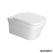 Унитаз подвесной Duravit P3 Comforts с вертикальным смывом, без смывного края, антибактериальное покрытие, цвет белый
