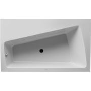 Акриловая ванна Duravit Paiova 170x100 см левая с ножками и панелью
