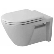 Унитаз подвесной Duravit Ph. Starck II цвет белый, грязеотталкивающая поверхность, антибактериальное покрытие