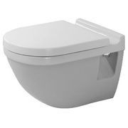 Унитаз подвесной Duravit Starck 3 2200090000 54x36 см