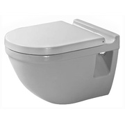 Чаша для унитаза подвесного Duravit Starck 3 2201090000 54x36 см с полочкой без крепления