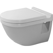 Унитаз подвесной Duravit Starck 3 54x36 см с покрытием