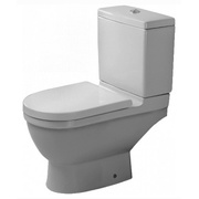 Унитаз-компакт Duravit Starck 3 01280900001-WG 65х36х80 см с покрытием