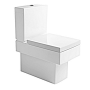 Унитаз напольный Duravit Vero 2116090000 горизонтальный выпуск, в комплекте крепление, цвет белый 37x63 см