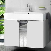 Тумба для раковины Edelform Fresh 60 распашная (раковина W60) белый глянец