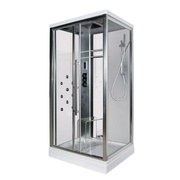 Душевая кабина Edelform Grande EF-4050LWS Белые стенки , левая