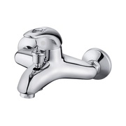 Смеситель для ванны Edelform Sepia с душевым гарнитуром короткий излив