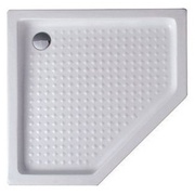 Акриловый поддон Elegansa 100x100 см трапеция