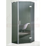 Душевой уголок Elegansa Trapez Grey 311 90x90x200 см без поддона