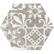 Напольная плитка Equipe Hexatile Cement Garden Grey