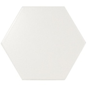Настенная плитка Equipe Scale Hexagon White Matt