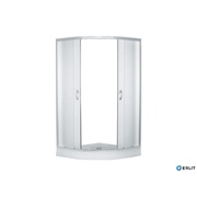 Душевой уголок Erlit Comfort 90x90x195 см низкий поддон стекло матовое