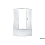 Душевой уголок Erlit Comfort 100x100x195 см высокий поддон стекло матовое