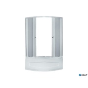 Душевой уголок Erlit Comfort 80x80x190 см высокий поддон стекло тонированное