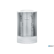 Душевая кабина Erlit Comfort 90x90x215 см высокий поддон стекло тонированное