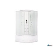 Душевая кабина Erlit Comfort 90x90x215 см высокий поддон гидромассаж стекло матовое-2