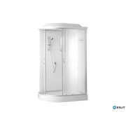 Душевая кабина Erlit Comfort 120x80x215 см низкий поддон стекло матовое правая