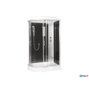 Душевая кабина Erlit Comfort 120x80x215 см низкий поддон стекло тонированное правая