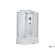 Душевая кабина Erlit Comfort 120x80x215 см высокий поддон гидромассаж 6 стекло матовое правая