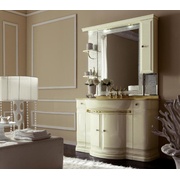Комплект (гарнитур) Eurodesign Luxury LUXURY композиция №12 130 см белый/хром