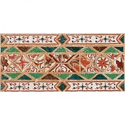 Декор Exagres Vega Rojo Tabica Mudejar