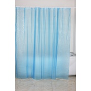 Шторка для ванны Fixsen 180x180 см, PVC синяя