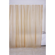 Шторка для ванны Fixsen 180x180 см, PVC бежевая