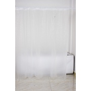 Шторка для ванны Fixsen 180x180 см, PVC прозрачная