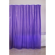 Шторка для ванны Fixsen 180x180 см, PVC фиолетовая