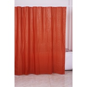 Шторка для ванны Fixsen 180x180 см, PVC красная