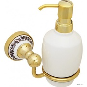Дозатор для жидкого мыла Fixsen Modern gold пластик